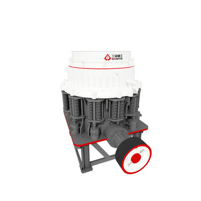250KW Quarry Spring Hydraulic Cone Crusher ด้วยรูปแบบ C Crushing Cavity และวัสดุ 42CrMo Spindle