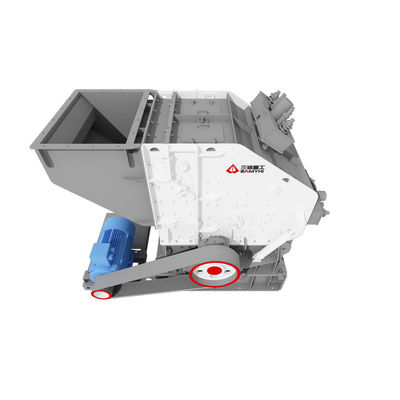 เครื่องบดหินที่มั่นคง เครื่องบดชนิด 100 T/H สําหรับหินหิน