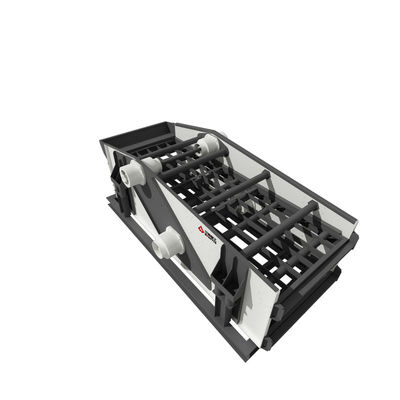 สกรีนสั่นสั่นแนวราบผสมผสานโลหะที่มีแกนคู่