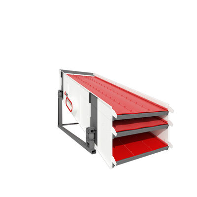 400-800 ความจุในการประมวลผล เครื่องตัดหินละเอียด พร้อมการติดตั้งมุม 8° และเครื่องให้อาหารสั่นเคลื่อนที่