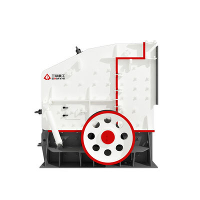 เครื่องบดหินกระแทกสองห้อง 150-700t / h สําหรับการปล่อยสารเคมี ขนาดเม็ด 0-80 มมและวัสดุ spindle 40Cr