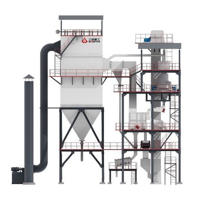 เครื่องทําทรายประเภทหอคอย 800KW สําหรับการประมวลผลทรายที่มีประสิทธิภาพสูง